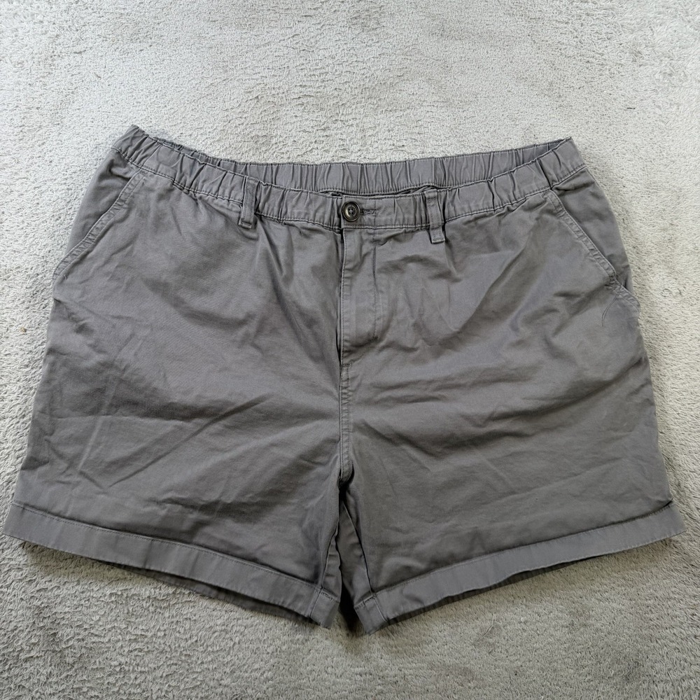Chubbies Shorts Mens 2XL Grey Originals 5.5" Stretch Casual Cotton Chino